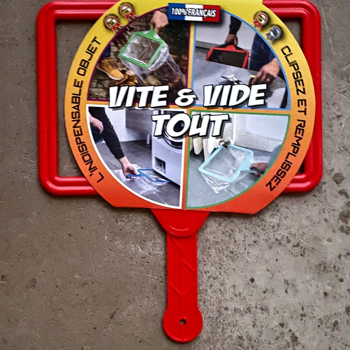 Vite & Vide tout Clip Pelle