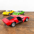 Voiture Lamborghini Miura miniature en métal