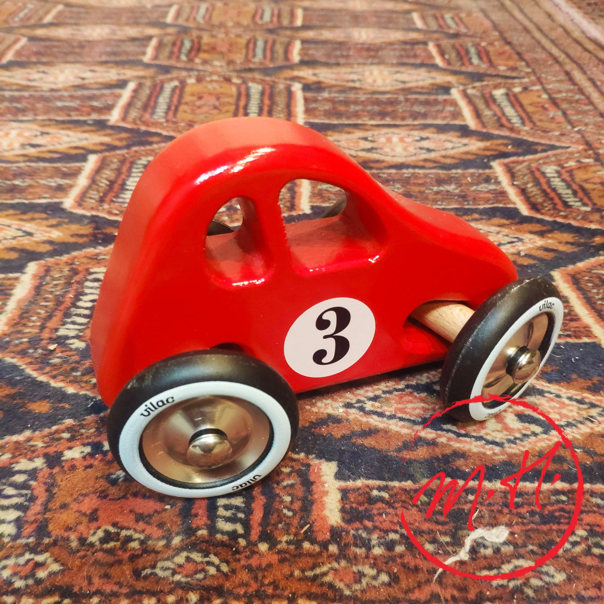 Voiture pivotante rouge