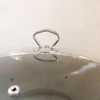 Wok émaillé noir Ø36