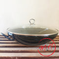 Wok émaillé noir Ø36