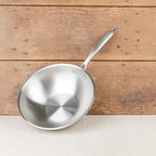 Wok en inox triplis Menastyl made in France