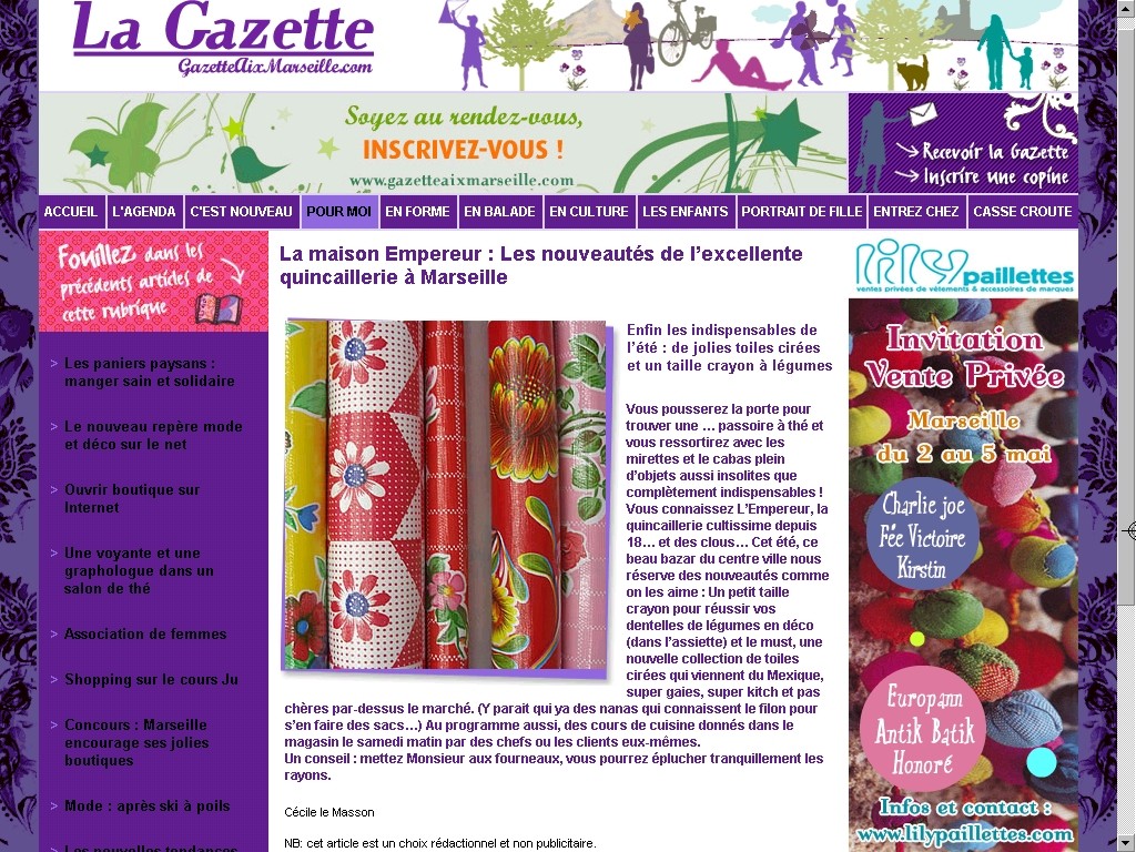 la gazette