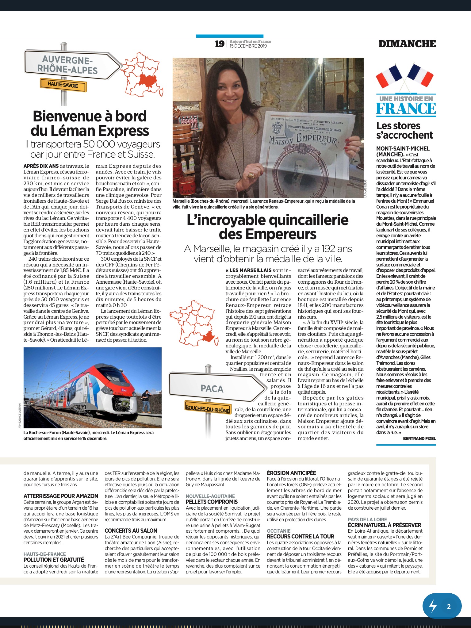 Aujourd'hui en France